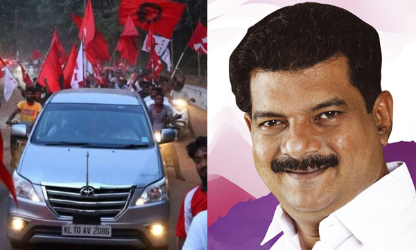 Facebook post of P.V Anvar MLA