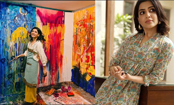 samantha paints to 'heal & bring people together', pays tribute to those affected by covid 