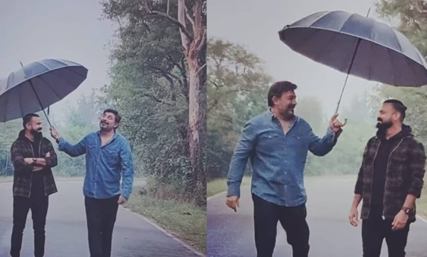 Kunchakko Boban Shares cute funny video with actor Aravind Swamy