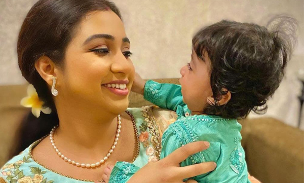 Sreya Ghoshal shares cute and beautiful pictures of son Devyan