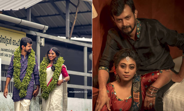 Actress Divya Gopinath ties knot with Director Jubith Namradath