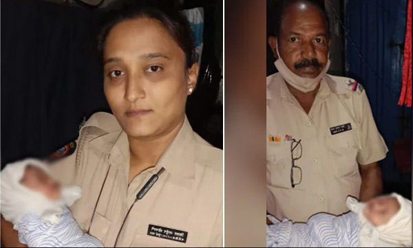 mumbai-police-rescues-new-born-baby-from-drain