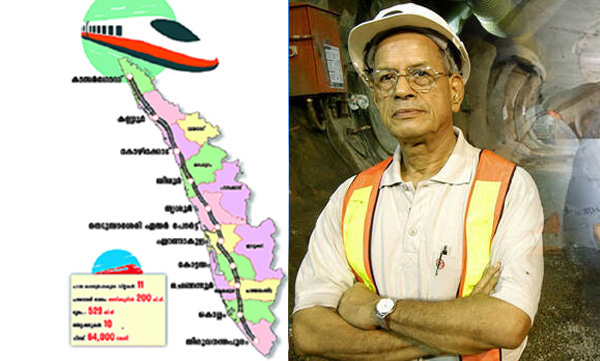 E Sreedharan comes out against K-Rail project