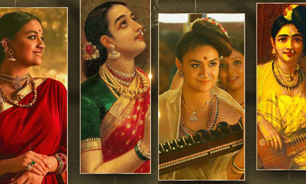 Keerthy Suresh shares inspiration of her looks as Aarcha from Mohanlal's film