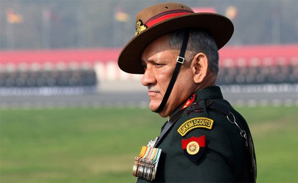 Gujarat Man Arrested  for remarks Against General Bipin Rawat