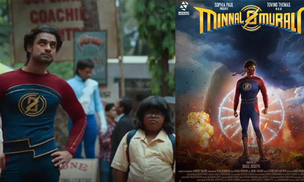 New Promotional Video of Minnal Murali juxtaposing his newfound powers with the famous wrestler The Great Khali with the help of his nephew, Video goes viral
