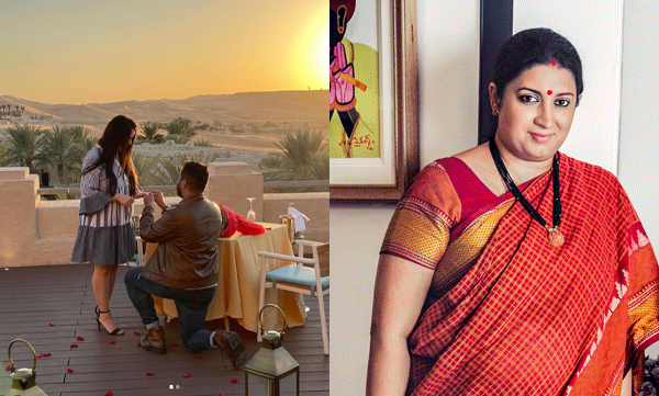 Smriti Irani welcomes her daughters fiance with a beautiful insta post