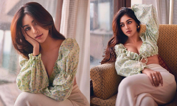 Actress Anu Emmanuel hot glamorous look in new photoshoot goes viral in social media