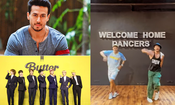 Tiger Shroff dance to BTS Butter song, Video goes viral on social media