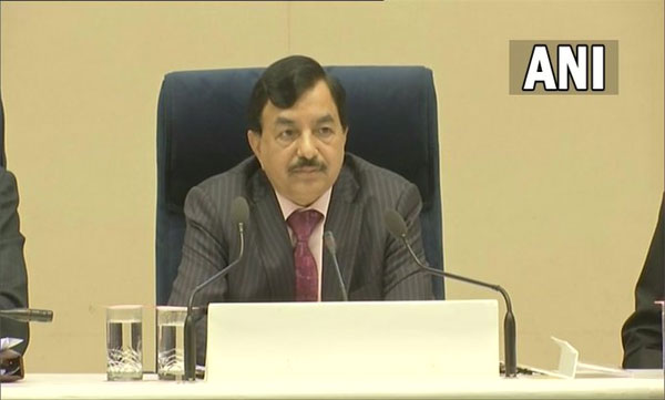 Chief Election Commissioner Sushil Chandra along with ECI officials declares election for 5 states