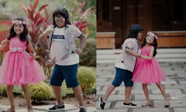 Minnal Murali fames vasisht and kuttithennal shake legs for karale karalinte karale song