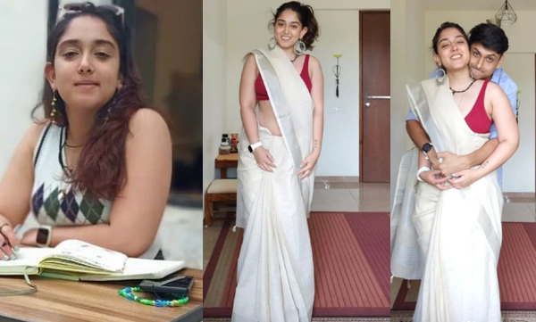 Amir Khan's daughter Ira Khan in Saree (Image Source: Instagram)
