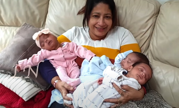 lekshmi-nair-introduces-triplets-of-her-daughter