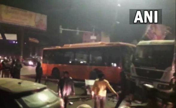 Accident death in kanpur