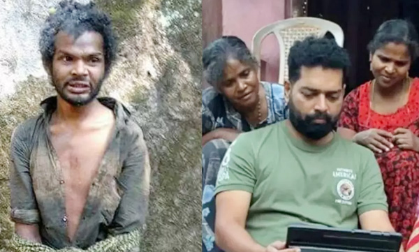 film-makers-of-adivasi-movie-visit-madhus-family