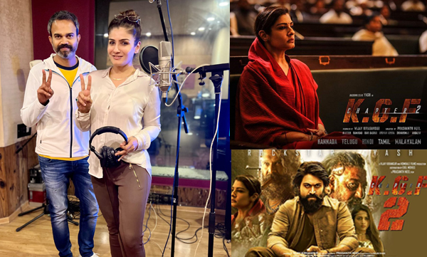 Raveena Tandon finishes dubbing for Prashanth Neel's 'KGF-Chapter 2"