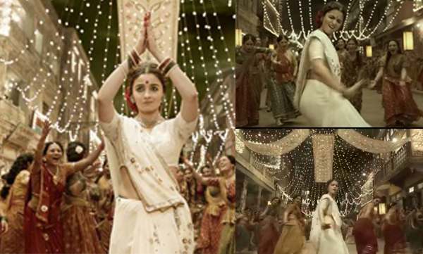 Alia Bhatt happily shares her first song from the movie Gangubai Kathiawadi