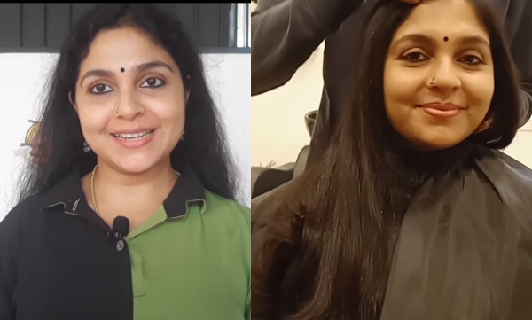 ambili-devi-new-hair-cut-video