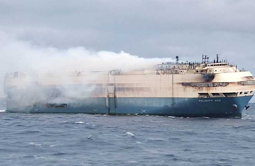 firefighters-struggle-to-douse-fire-on-luxury-cars-vessel-off