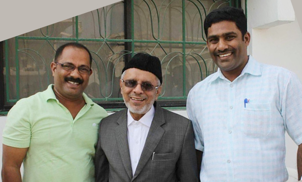 Noushad Mannisseri remembering  hyderali shihab thangal