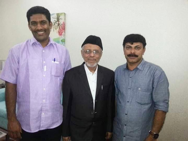 Noushad Mannisseri remembering  hyderali shihab thangal