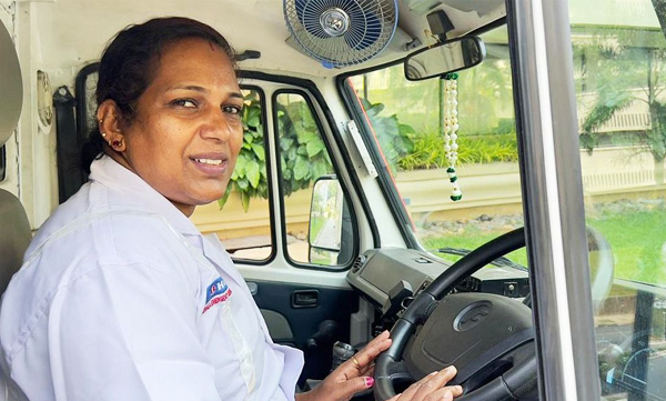 On- Women's- Day-Deepamol- will- drive-ambulance