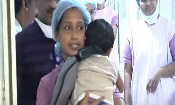 Seriously injured child discharged from hospital 