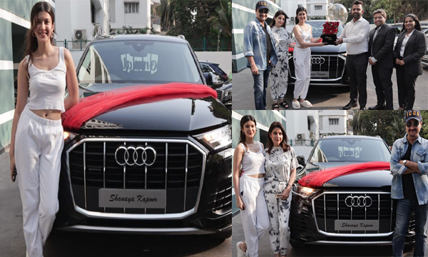 actor-sanjay-kapoors-daughter-shanaya-kapoor-bought-new-audi