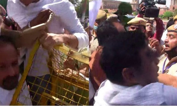 Silver line parliament Protest