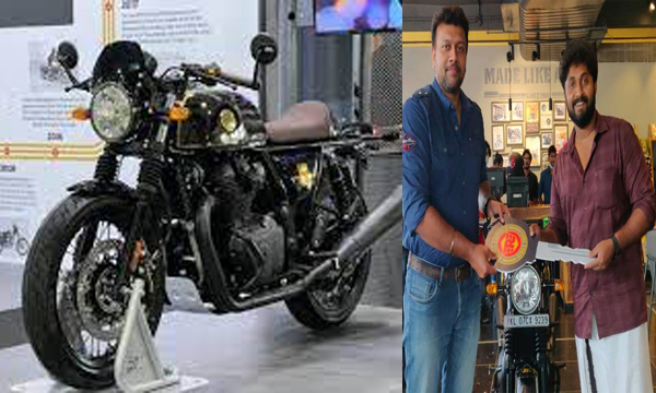 actor-dhyan-sreenivasan-bought-royal-enfield-interceptor-650
