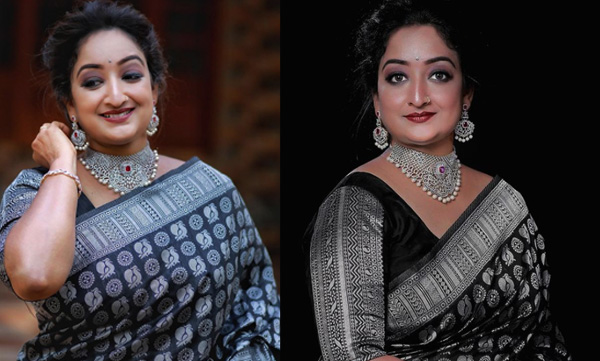 indhulekha-actress-saree-look-photoshoot