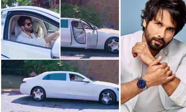 actor-shahid-kapoor-share-his-new-mercedes-maybach-s580-video