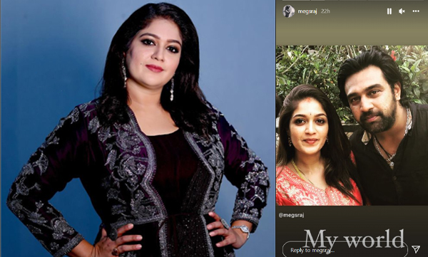 Meghna Raj shares picture with late husband chiranjeevi sarja