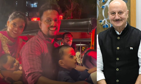 Anupam Kher shares video from his encounter with 'sweet’ family on Eid