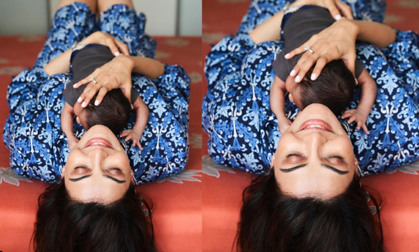 kajal-agarwal-share-son-pic