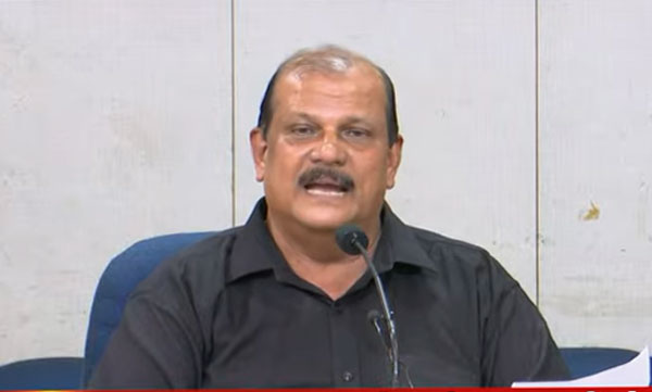 p.c george meets press