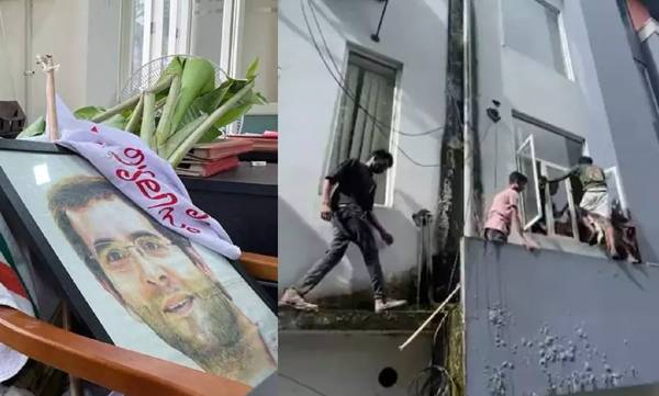 Gandhiji's photo destroyed after SFI activists left: Police report