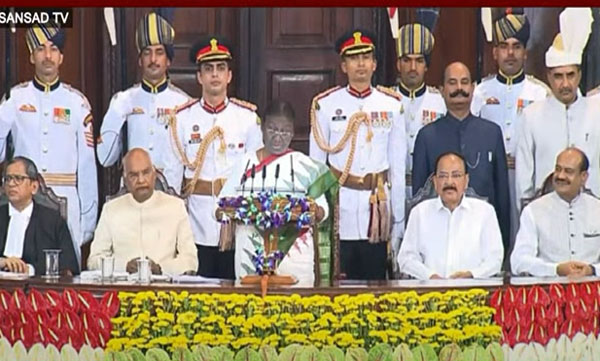 Droupadi Murmu takes oath as India's 15th President