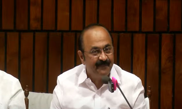 v.d satheesan's reply to CM