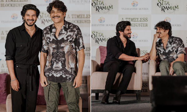 actor-nagarjuna-and-dulquer-salmaan-sita-ramam-success-celebration