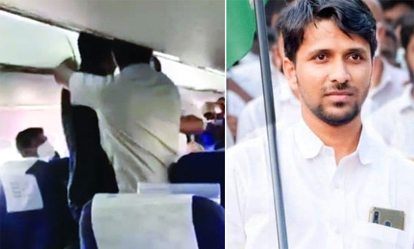 youth congress protests against cm; police demand Kappa 