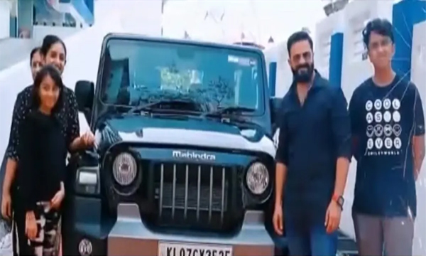 malayalam-actor-jayasurya-added-a-brand-new-mahindra-thar-to-his-garage-news