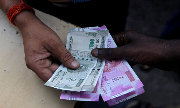 Rupee opens at record low; market falls
