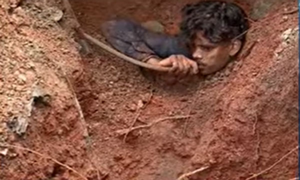 Soil erosion at kottayam; one trapped