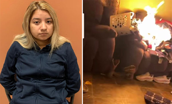 US Woman Sets Her Boyfriend's House On Fire