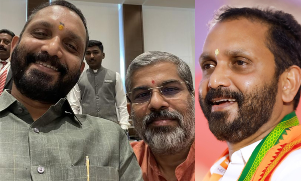 വാക്പോരിനിടെ ട്രോളോടു ട്രോള്... പൊതുചടങ്ങിനിടെ വന്ന് സെൽഫി എടുത്തോട്ടെ എന്ന് ചോദിച്ചു, സന്ദീപാനന്ദയുടെ 'സ്നേഹിക്ക ഉണ്ണീ സെൽഫി'ക്ക് സുരേന്ദ്രന്റെ മറുപടി