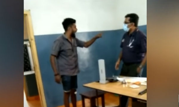 Man threatened doctor in a hospital in Adoor