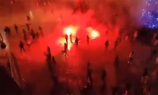 Morocco Fans Clash with Police in Brussels, France After Defeat, one dies