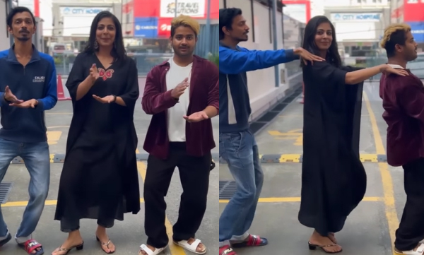 Leona Lishoy shares hook step video of jinn movie song