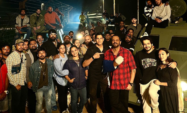 Director Rohit Shetty hospitalised after injured during indian police force shooting web series